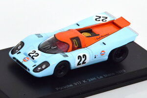 スパーク 1/64 ポルシェ 917K #22 ル・マン24時間 1970 Gulf Hailwood/HobbsSPARK 1:64 PORSCHE 917K No 22 24h Le Mans 1970 Gulf Hailwood/Hobbs
