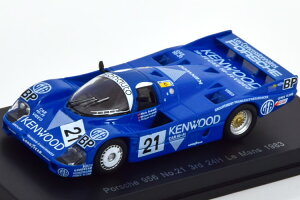 スパーク 1/64 ポルシェ 956LH #21 ル・マン24時間 1983 Kenwood Andretti/Andretti/AlliotSPARK 1:64 PORSCHE 956LH No 21 24h Le Mans 1983 Kenwood Andretti/Andretti/Alliot
