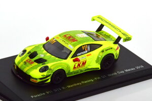 スパーク 1/64 ポルシェ 911 (991) GT3 R #911 Fia GT マカオ 2018 VanthoorSPARK 1:64 PORSCHE 911 (991) GT3 R No 911 Fia GT Macau 2018 Vanthoor
