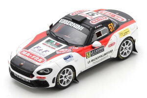 �X�p�[�N 1/43 �A�o���g 124 RGT #51 �����[ �����e�J���� 2022 Sassi, Romei Spark 1:43 Abarth 124 RGT #51 rally Monte Carlo 2022 Sassi, Romei