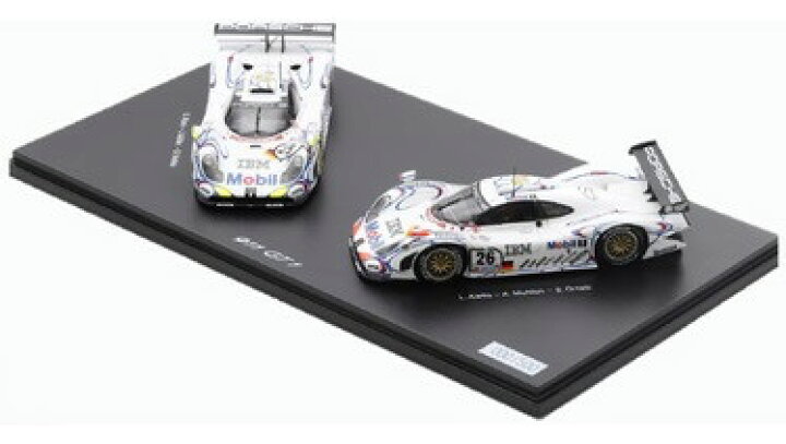 楽天市場】スパーク 1/43 ポルシェ 911 GT1 #26 優勝 & #25 2nd ル 