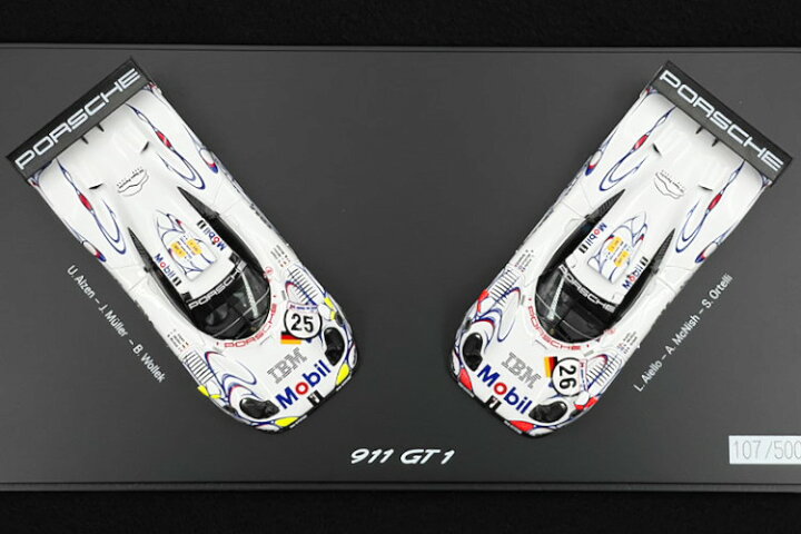 楽天市場】スパーク 1/43 ポルシェ 911 GT1 #26 優勝 & #25 2nd ル 