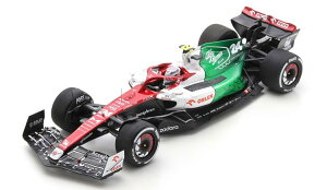 Xp[N 1/18 At@I C42 A[oCW GP 2022 V[P[XtSpark 1:18 Alfa Romeo C42 GP Azerbaijan 2022 Guanyu with ShowCase