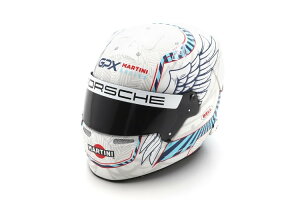 Xp[N 1/5 GPX }eB[j [VO 24h Spa 2022 wbg ~JGENXeZ #221Spark 1:5 GPX Martini Racing 24h Spa 2022 helmet Michael Christensen #221