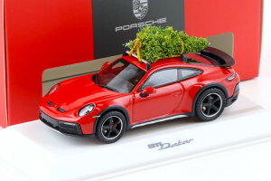 Xp[N 1/43 |VF 911 (992) _J[ N[y NX}X 2023 bh/ubN WAP DEALERSpark 1:43 Porsche 911 (992) Dakar Coupe Xmas 2023 red/black WAP DEALER