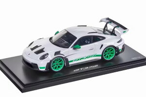 Xp[N 1/18 |VF 911 (992) GT3 RS 2022 gr[g J RS zCg/O[ 911Spark 1:18 Porsche 911 (992) GT3 RS 2022 tribute Carrera RS white / green limitation 911 pcs
