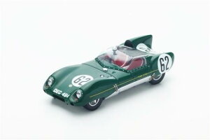 �X�p�[�N 1/43 ���[�^�X 11 #62 9th ���E�}��24���� 1957 H. Mckay Frazer - J. ChamberlainSpark 1:43 Lotus XI No,62, 9th Le Mans 1957 H. Mckay Frazer - J. Chamberlain