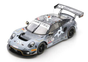 �X�p�[�N 1/18 �|���V�F 911 GT3 R ��100 �X�p 24���� 2022 Andlauer/Dienst/Muller �V���[�P�[�X�t�� 500�����Spark 1:18 Porsche 911 GT3 R No 100 24H Spa 2022 Andlauer/Dienst/Muller with ShowCase Limited 500 pcs