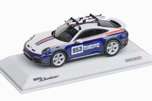 Xp[N 1/43 |VF 911 (992) _J[ #953 Roughroads XL[t u[/zCg/bh/S[h 2023Spark 1:43 Porsche 911 (992) Dakar #953 Roughroads with ski blue / white / red / gold limitation 2023 pcs