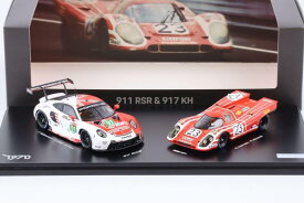 スパーク 1/43 ポルシェ 2 台セット 911 RSR & 917 KH ル・マン 24 時間 1970-2020 WAPディーラー 300台限定Spark 1:43 2-Car Set Porsche 911 RSR & 917 KH 24h Le Mans 1970-2020 WAP DEALER limitation 300 pcs
