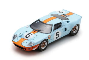 Xp[N 1/43 tH[h GT40 #5 D gLXEO6ԃ[X 1968 Ickx/Bianchi 500Spark 1:43 Ford GT40 #5 winner 6h Watkins Glen 1968 Ickx/ Bianchi limitation 500 pcs