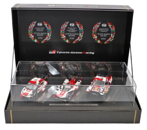 Xp[N 1/43 3Zbg g^EKY[E[VO gv`sI 2023 500Spark 1:43 3-Car Set Toyota Gazoo Racing Triple Champion 2023 limitation 500 pcs