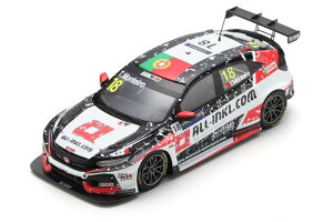 Xp[N 1/43 z_ VrbN^CvR TCR TEAM MUNNICH [^[X|[c #18 2nd [X3 nKN WTCR 2020 TIAGO MONTEIROSpark 1:43 Honda CIVIC TYPE R TCR TEAM MUNNICH MOTOTRSPORT N 18 2nd RACE 3 HUNGARORING WTCR 2020 T