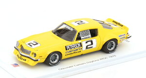 Xp[N 1/43 V{[ J} #2 fCgi IROC 1975 Pearson 300Spark 1:43 Chevron Camaro No 2 Daytona IROC 1975 Peterson Limited Edition 300 pcs