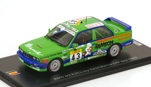 �X�p�[�N 1/43 BMW M3 E30 #43 �X�p24���� 1992 Khan/van de Poele/KimotoSpark 1:43 BMW M3 E30 No 43 24h Spa 1992 Khan/van de Poele/Kimoto