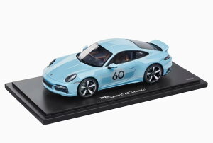 |VF Xp[N 1/18 |VF 911/992 X|[cNVbN #60 2022 }CZu[ 500Spark 1:18 Porsche 911/992 Sport Classic No.60 2022 Meissen Blue Limitation 500 pcs.