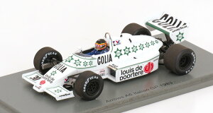 Xp[N 1/43 AEY A6 C^AOv 1983 Boutsen fJ[tSpark 1:43 Arrows A6 GP Italy 1983 Boutsen with Decals
