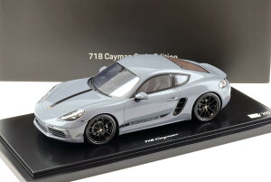 |VF Xp[N 1/18 |VF 718 PC} X^C GfBV A[NeBbN O[Spark 1:18 Porsche 718 Cayman Style Edition Arctic gray WAP DEALER