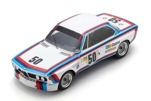 Xp[N 1/18 BMW 3.0 CSL #50 E}24ԃ[X 1973 Amon/Stuck V[P[XtSpark 1:18 BMW 3.0 CSL N50 24h Le Mans 1973 Amon/Stuck with ShowCase