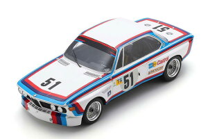 Xp[N 1/18 BMW 3.0 CSL #51 E}24ԃ[X 1973 Hezemans/Quester V[P[XtSpark 1:18 BMW 3.0 CSL N51 24h Le Mans 1973 Hezemans/Quester with ShowCase