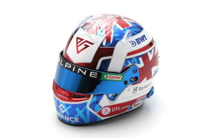 Xp[N 1/5 wbg As[k A523 CMXOv(Vo[Xg[) tH[~1 2023 BWT As[k F1 `[ sG[ KX[Spark 1:5 helmet Alpine A523 British GP(Silverstone) Formula 1 20