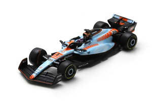 スパーク 1/64 ウィリアムズ F1 FW45 チーム ウィリアムズ レーシング ガルフ #23 シンガポールグランプリ 2023 アレクサンダー アルボンSpark 1:64 WILLIAMS F1 FW45 TEAM WILLIAMS RACING GULF N23 SINGAPORE GP 2023 ALE