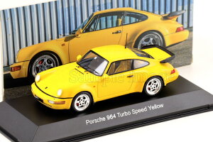 Xp[N 1/43 |VF 911/964 ^[{ N[y Xs[hCG[ MAP |VF~[WASpark 1:43 Porsche 911/964 Turbo Coupe Speed yellow MAP Porsche Museum