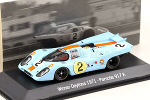 Xp[N 1/43 |VF 917K D fCgi 1971 Kt #2 MAP |VF~[WASpark 1:43 Porsche 917K Winner Daytona 1971 Gulf #2 MAP Porsche Museum