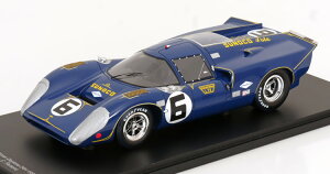 �X�p�[�N 1/18 ���[�� T70 MK3 #6 �D�� �f�C�g�i24���� 1969 Donohue/Parsons �V���[�P�[�X�t��Spark 1:18 Lola T70 MK3 #6 Winner 24h Daytona 1969 Donohue/Parsons with ShowCase