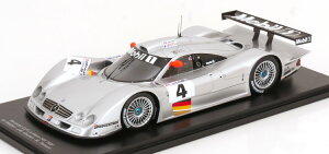 Xp[N 1/18 ZfX CLR #4 AMG ZfX E}24ԃ[X 1999 M.Webber/J-M.Gounon/M.TiemannSpark 1:18 Mercedes CLR No4 AMG Mercedes 24H Le Mans 1999 M.Webber/J-M.Gounon/M.Tiemann