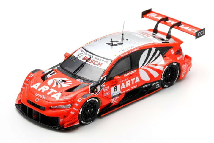 楽天市場】スパーク 1/43 ARTA 無限 シビック タイプ R-GT #8 ARTA 