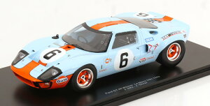Xp[N 1/18 tH[h GT40 #6 D E}24ԃ[X 1969 Gulf Ickx/Oliver V[P[XtSpark 1:18 Ford GT40 #6 Winner 24h Le Mans 1969 Gulf Ickx/Oliver with ShowCase