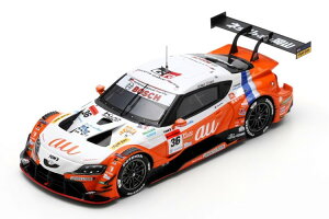 Xp[N 1/43 au gX GR X[v #36 TGR `[au gX V[Y`sI GT500 NX X[p[ GT 2021 Yuhi Sekiguchi/Sho TsuboiSpark 1:43 au TOM'S GR Supra No.36 TGR TEAM au TOM'S Series Champion GT500 Class SUPER