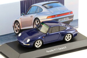 �X�p�[�N 1/43 �|���V�F 911 993 �J���� S �N�[�y �[�j�X�u���[���^���b�N MAP �|���V�F�~���[�W�A��Spark 1:43 Porsche 911 993 Carrera S Coupe Zenith blue metallic MAP Porsche Museum