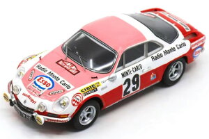 Xp[N 1/43 As[k A110 #29 [ eJ 1973 P. Moss Carlsson/E.Crellin Spark 1:43 Alpine A110 No.29 Rally Monte Carlo 1973 P. Moss Carlsson/E.Crellin