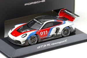 |VF Xp[N 1/43 |VF 911 GT3 R V|g zCg bh u[Spark 1:43 Porsche 911 GT3 R Rennsport white red blue