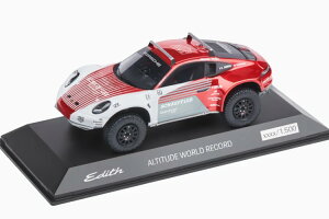 |VF Xp[N 1/43 |VF 911 It[h GfBbg xL^ ` 2023 6721m zCg bh ubN O[ 1500Spark 1:43 Porsche 911 Offroad Edith Altitude record Chile 2023 6721m white red 