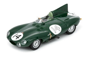 �X�p�[�N 1/43 �W���K�[D�^�C�v #14 2�� ���E�}��24���� 1954 �_���J�� �n�~���g��/�g�j�[ �����gSpark 1:43 Jaguar D-Type #14 2nd 24h LeMans 1954 Duncan Hamilton/Tony Rolt