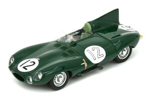 �X�p�[�N 1/43 �W���K�[ D�^�C�v #12 ���E�}��24���� 1954 �X�^�[�����O ���X/�s�[�^�[ �E�H�[�J�[Spark 1:43 Jaguar D-Type #12 24h LeMans 1954 Stirling Moss/Peter Walker