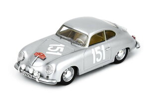 Xp[N 1/43 |VF 356 1300 #151 [ eJ 1955Spark 1:43 Porsche 356 1300 N151 Rallye Monte Carlo 1955 Carsten A. Johansson/Gunnar Jensen