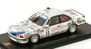 Xp[N 1/43 BMW 635 Csi #11 D Xp24 1986 fB[^[ NGX^[ / eBG[ ^bT / Ag tF[K[Spark 1:43 BMW 635 Csi No.11 Winner 24H Spa 1986 D.Quester/Th.Tassin/A.Heger