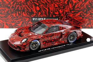 |VF Xp[N 1/18 |VF 911 992 GT3 R V|g TC01 RX eXgJ[ bh ubNSpark 1:18 Porsche 911 992 GT3 R Rennsport TC01 RX Testcar red black