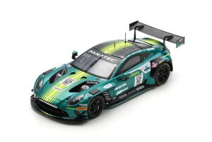Xp[N 1/43 AXg}[eB @e[W AMR GT3 GH #12 2024 Xp24 Rg[[VO 300Spark 1:43 Aston Martin Vantage AMR GT3 Evo N12 24h Spa 2024 Comtoyou Racing Nicolas Baert/Sebastian Ogaar