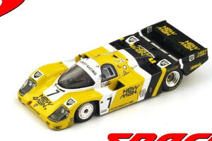 �X�p�[�N 1/43 �|���V�F 956B #7 ���E�}��24���ԗD���� 1985 �N���E�X ���[�g���B�b�q/�p�I�� �o���b��/���C �N���[�W�F�X (�W���� �E�B���^�[���`)Spark 1:43 Porsche 956B N7 winner 24h LeMans 1985 Klaus Ludwig/Pa