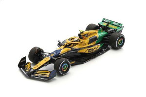 Xp[N 1/43 }N[ MCL38 #4 2024N iRGP 4 h mXSpark 1:43 McLaren MCL38 N4 4th Monaco GP Formula 1 2024 Lando Norris