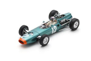 �X�p�[�N 1/18 BRM P261 #12 ���i�R �O�����v�� �t�H�[�~����1 1966 �D�� �W���b�L�[ �X�`�����[�g �h���C�o�[�t�B�M���A�tSpark 1:18 BRM P261 N12 Winner Monaco GP Formula 1 1966 Jackie Stewart With driver figure