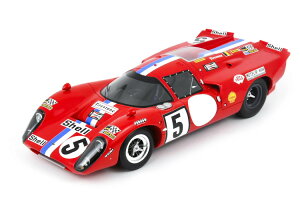 �X�p�[�N 1/18 ���[�� T70 MK3B #24 ���E�}��24���� 1971 �s���b�g �S�b�Z���� �V���[�P�[�X�t��Spark 1:18 Lola T70 MK3B N24 24h Le Mans 1971 Pilette Gosselin with ShowCase