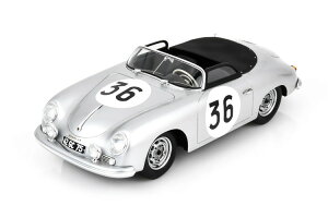 �X�p�[�N 1/18 �|���V�F 356 A �X�s�[�h�X�^�[ ���E�}��24���� 1957 �~�V�F�� �X���e�B�[�k ���[���� �u�[���� Spark 1:18 Porsche 356 A Speedster 24h LeMans 1957 Michel Slotine Roland Bourel case