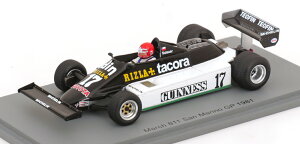 �X�p�[�N 1/43 �}�[�` 811 �T���}���m�O�����v�� 1981 �T���U�[��Spark 1:43 March 811 GP San Marino 1981 Salazar