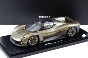 |VF Xp[N 1/18 |VF ~bV X Pbg ^bNuESpark 1:18 Porsche Mission X Rocket metallic brown